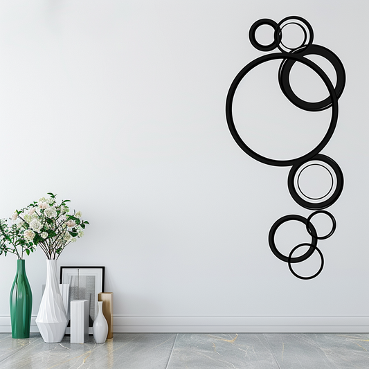 Acrylic Circles Wall Decor